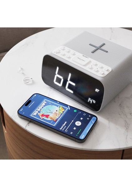 Darwin Saat Radyo Bluetooth Hoparlör fırsatları