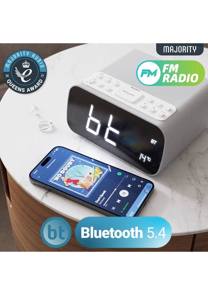 Darwin Saat Radyo Bluetooth Hoparlör