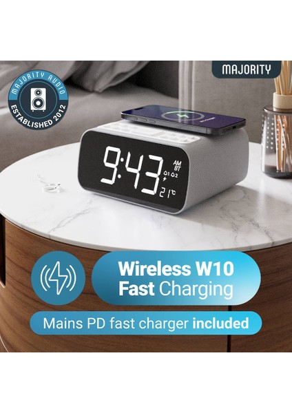 Darwin Saat Radyo Bluetooth Hoparlör