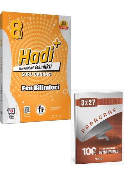 Fi 2026 8. Sınıf Fen Bilimleri Hadi Soru Bankası+Anla Kazan Paragraf