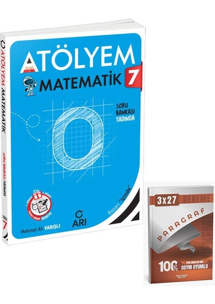 Arı 2026 7. Sınıf Matematik Atölyem Matemito+Anla Kazan Paragraf