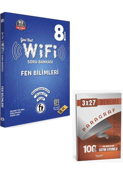 Fi 2026 8. Sınıf Fen Bilimleri Wifi Soru Bankası+Anla Kazan Paragraf