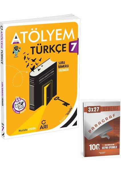 Arı 2026 7. Sınıf Türkçe Atölyem Türkçemino+Anla Kazan Paragraf
