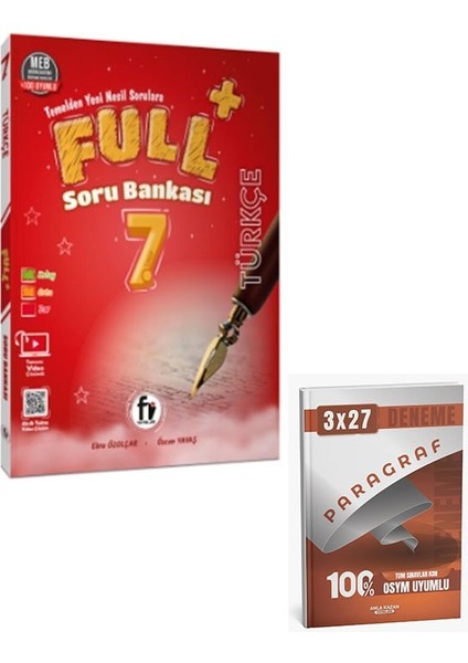 Fi 2026 7. Sınıf Türkçe Full Soru Bankası+Anla Kazan Paragraf