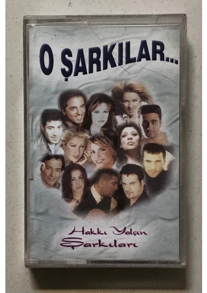 Hakkı Yalçın Şarkıları O Şarkılar Kaset (Orjnal Dönem Baskı Kaset)
