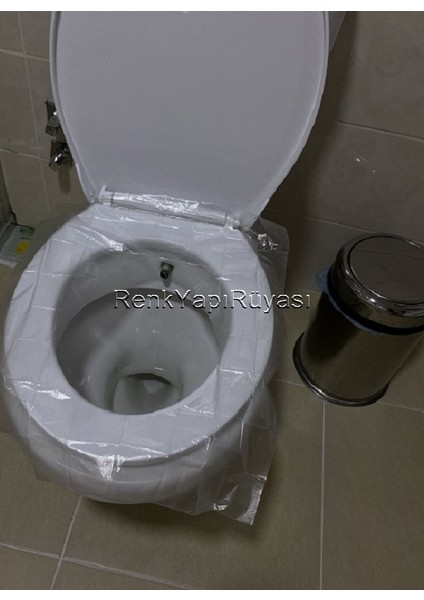 Tek Kullanımlık Kılozet Kapak Örtüsü, Kullan At Klozet Örtüsü, Kılozet Için Hijyen Poşeti, 50 Adet indirimleri