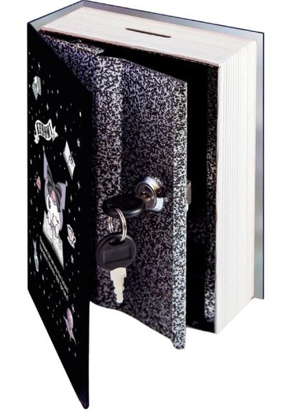 Figürlü Çelik Kilitli Siyah Mor Para Kasası indirimleri