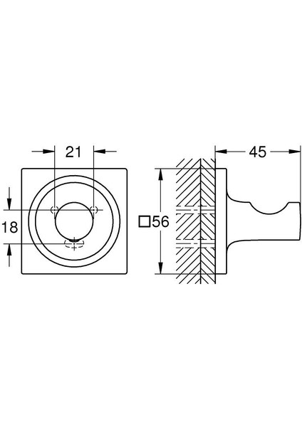 Allure Havlu/bornoz Askılığı Brushed Hard Graphite – 40284AL1 modelleri
