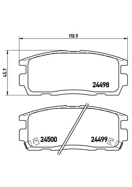 Arka Balata Antara 2.4-3.2 V6-2.0 Cdtı 5.06 10 Captiva 2.0d 2.2d 2.4 3.0 3.2 06.06 11