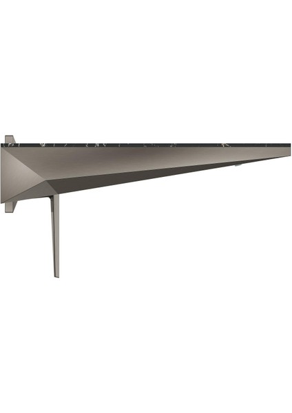 Allure Brilliant Private Collection 2 Delikli Duvardan Lavabo Bataryası M–boyut Brushed Hard Graphite – 29521AL0 fiyatları