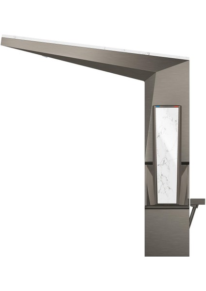 Allure Brilliant Private Collection Lavabo Bataryası L Boyut Brushed Hard Graphite – 24408AL0 fiyatları