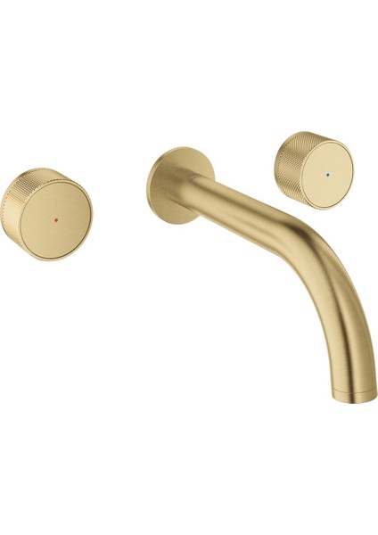 Atrio Private Collection 3 Delikli Duvardan Lavabo Bataryası M Boyut Brushed Cool Sunrise – 20589GN0