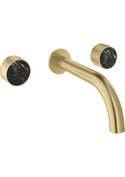 Atrio Private Collection 3 Delikli Duvardan Lavabo Bataryası M Boyut Brushed Cool Sunrise – 20589GN0 fırsatları