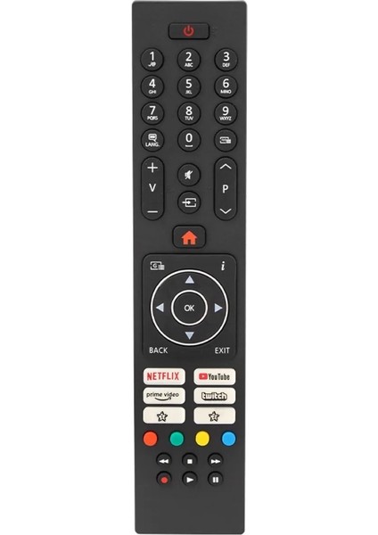 Netflix-Prime Video-Youtube-Twitch Tuşlu Lcd-Led Tv Kumanda
