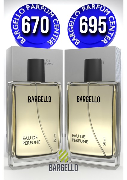 670 Erkek Parfüm Fresh + 695 Erkek Parfüm Floral 50 ml EDP