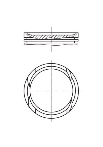 Motor Piston Segman Std Palıo-Albea-Punto 1.2 16V 70.80