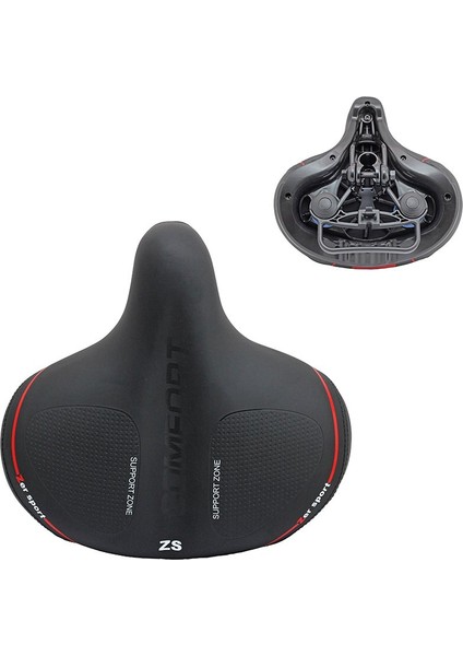E-Bike Sele – Bisiklet Koltuğu Zr-Comfort, 9 Yaylı, Ultra Geniş Ekstra Rahat Konforlu ve Ergonomik Tasarım modelleri