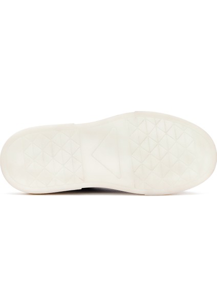 Erkek Kahverengi Bağcıklı Kalın Tabanlı Deri Sneaker 25WFD610918 fırsatları