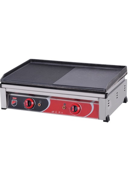 Silverinox Endüstriyel 70 Lik Elektrikli Döküm Izgara 70 cm