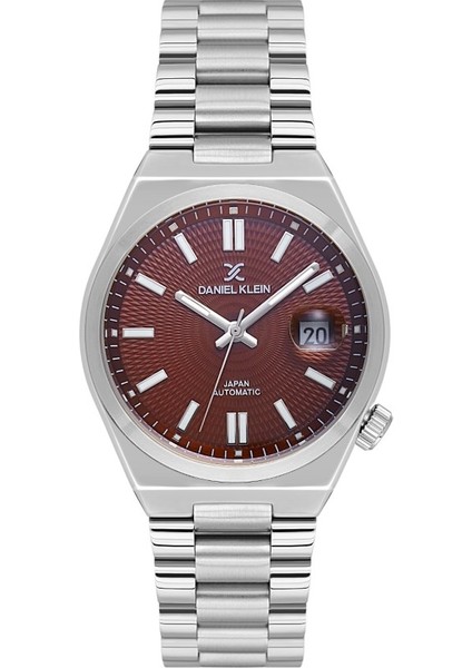 DK.1.14044-6 Otomatik Mekanizma 3 Atm Suya Dayanıklı Metalik Renk Erkek Kol Saati