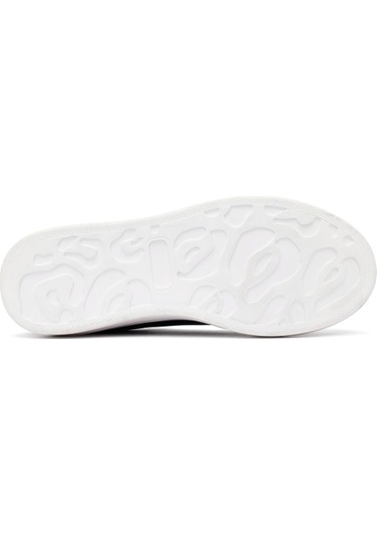 Kadın Siyah Bağcıklı Kalın Tabanlı Deri Sneaker 25AFD220518 fırsatları