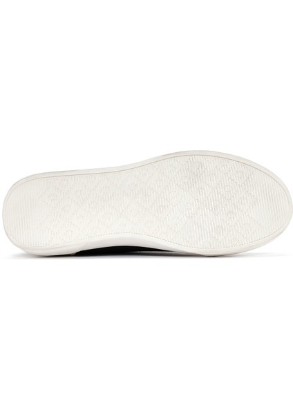 Erkek Siyah Bağcıklı Deri Sneaker 25WFD6207FT fırsatları