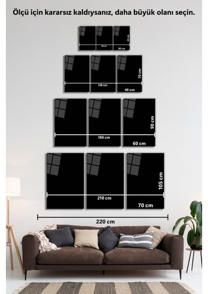Lale ve Gelincik Çiçeği 3'lü Cam Tablo Seti, Modern Ev ve Ofis Dekoru, Hediyelik Duvar Dekorasyonu fırsatları