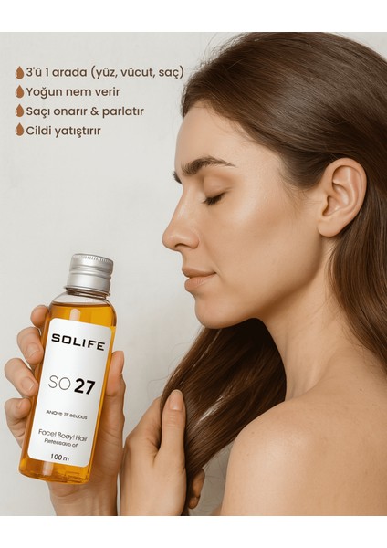 So 27 All Over Miraculous Yüz, Vücut, Saç Bakım Yağı 100 ml modelleri
