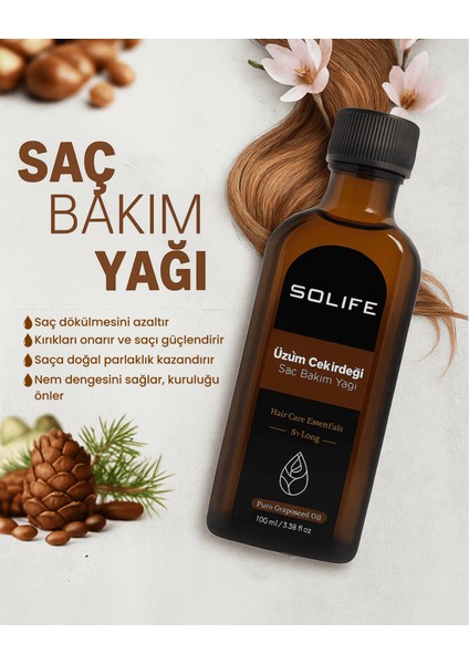 Üzüm Çekirdeği Saç Bakım Yağı 100 ml fiyatları