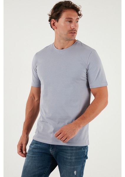 Pamuklu Regular Fit Bisiklet Yaka T Shirt Erkek T Shirt 59020204 indirimleri