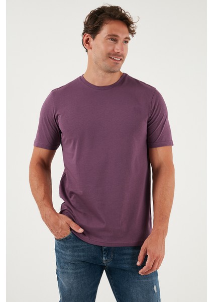 Pamuklu Regular Fit Bisiklet Yaka T Shirt Erkek T Shirt 59020204 fırsatları