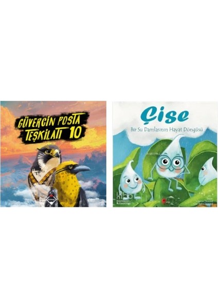 Set Güvercin Posta Teşkilatı 10. Kitap Çişe Okuma Kitabı