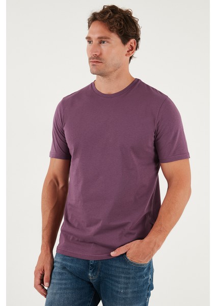 Pamuklu Regular Fit Bisiklet Yaka T Shirt Erkek T Shirt 59020204 indirimleri