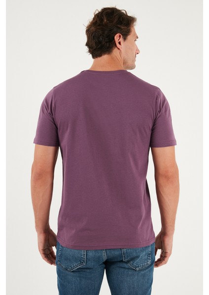 Pamuklu Regular Fit Bisiklet Yaka T Shirt Erkek T Shirt 59020204