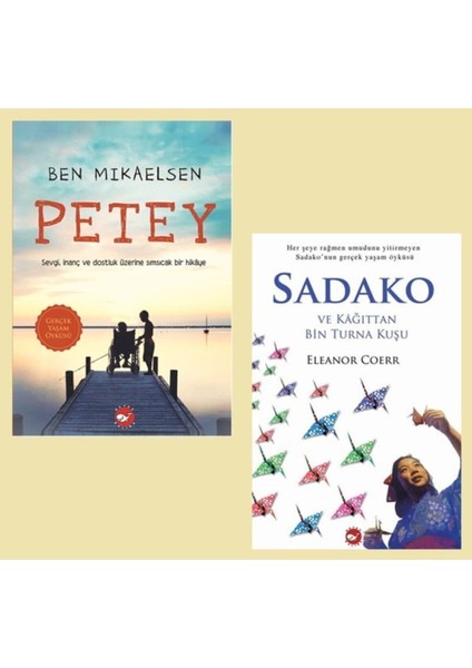 Petey-Sadako- En Güzel Çocuk Kitapları 2'li Set