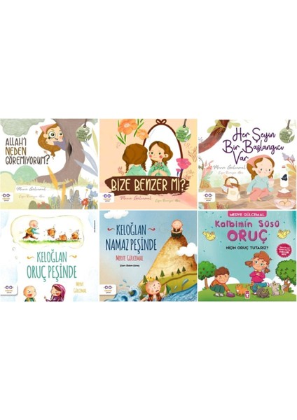 Merve Gülcemal 6 Kitap Set Allah'ı Neden Göremiyorum Her Şeyin Bir Başlangıcı Var Merve Gülcemal