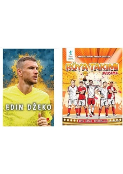 Set Edin Džeko - Rüya Takımı Boyama Kitabı
