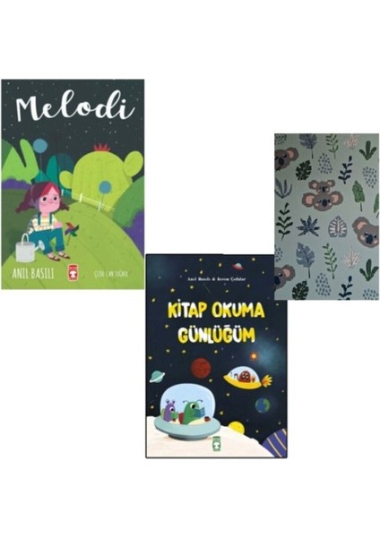 Çok Okunan Çocuk Öykü Kitapları - Melodi - Kitap Okuma Günlüğüm -Not Defteri Hediye