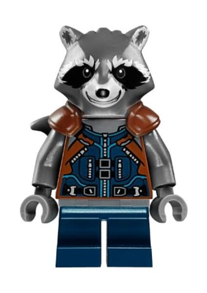 Minifigür Rocket Raccoon SH0384