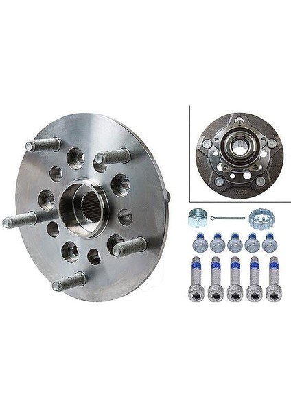Ön Teker Poryası Rulmanlı Ford Transıt V362 Custom 12- 5 Bijon Abs Li