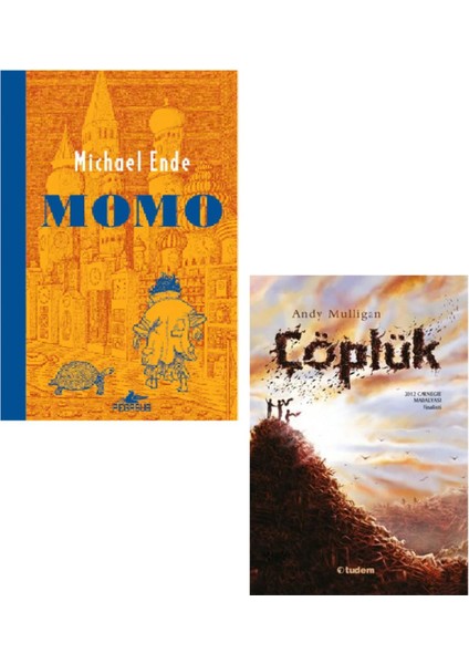 Momo + Çöplük 2 Kitap Set