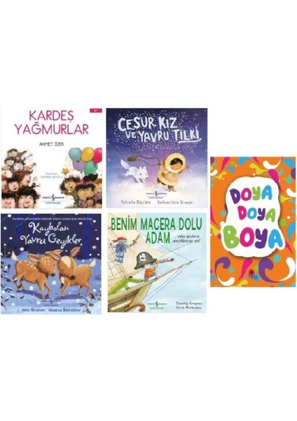 Yağmur Kardeşler-Cesur Kız ve Yavru Tilki-Kaybolan Yavru Geyikler-Benim Macera Dolu Adam-