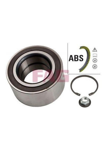 On Teker Rulmanı Kıt Focus Iıı 11 17 Kuga I-Iı 08 14 Yenı Connect 14 Abs Lı