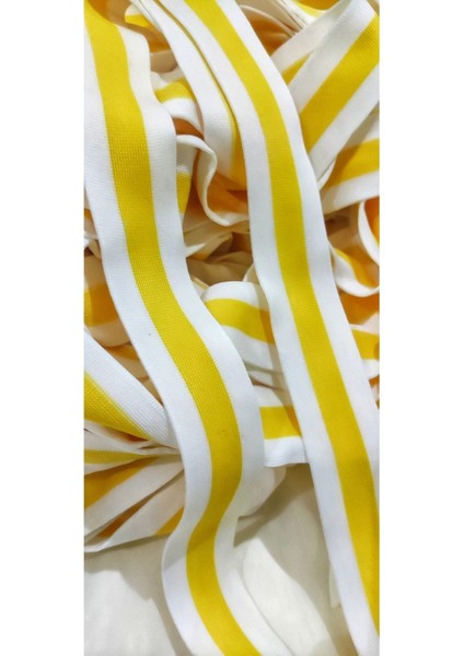 Beyaz Sarı Tiktak Şerit