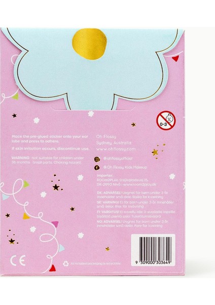 Çocuk Sticker Küpe modelleri