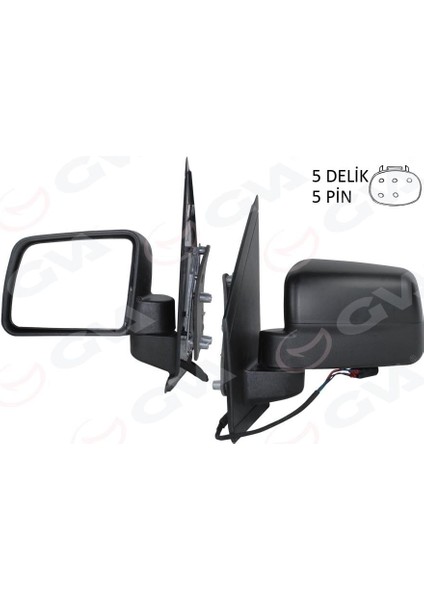 Dış Dikiz Aynası Sol Elektrikli Isıtmalı Kör Noktalı Connect 09 14