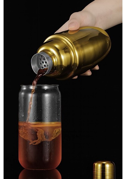 Ahşap Standlı 12 Parça Çelik 750 ml Shaker Bar Tokmağı Jigger Seti Barmen Seti fiyatları