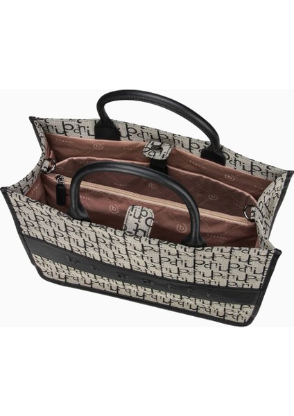 Elea Tote Çanta, Kadınlara Özel Şık ve Lüks Jakarlı Kumaşlı, Dana Derisi Detaylı fiyatları