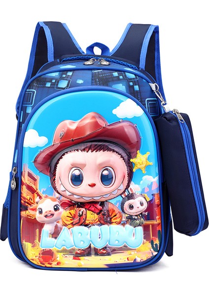 Labubu Desen Öğrenci Okul Çantası (Yurt Dışından)
