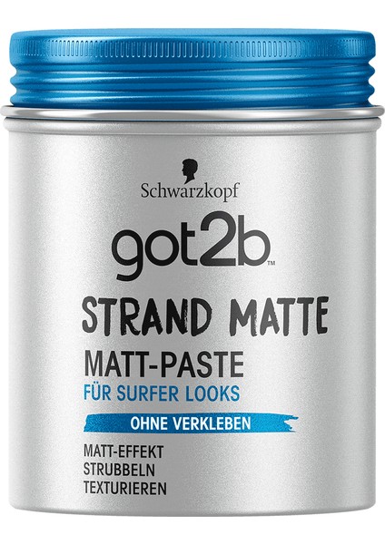 Strand Matte Matt-Paste Wax 100 Ml. modelleri